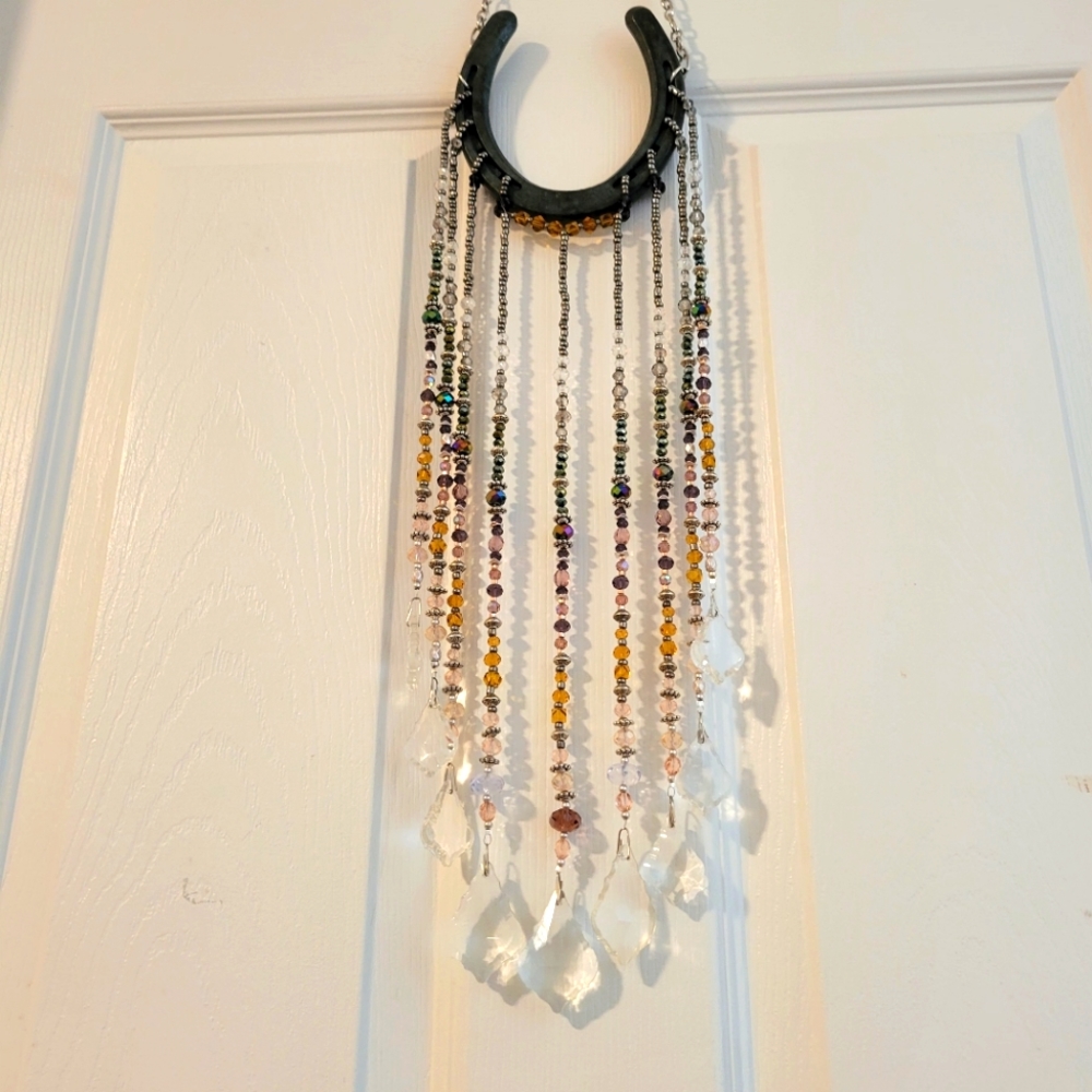 SOLD Horseshoe Suncatcher